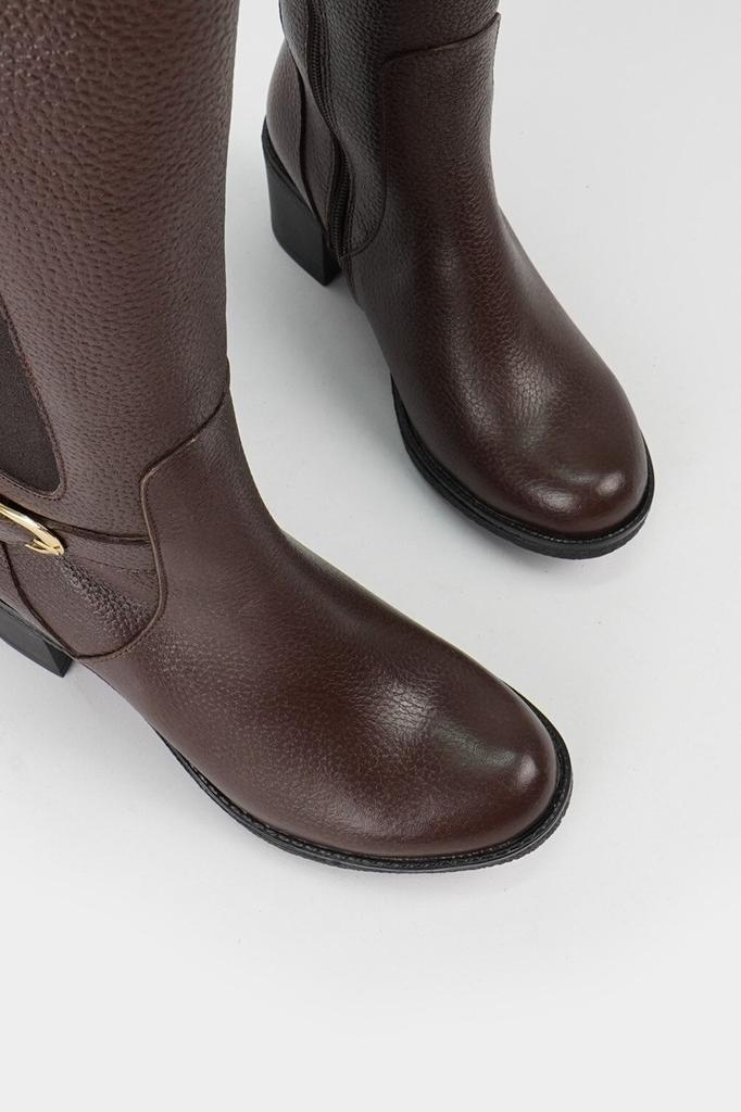 Women Modern Stylish Fashion Boots Boots Genuine Leather Black Genuine Leather Boots