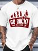 Go Back We Fked Up T-Shirt, Funny Evolution Graphic Tee, Sarcastic Novelty Tee