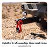 Solid Shank Hitch Ball with Hook guard Rubber Isolator Insert, Towing