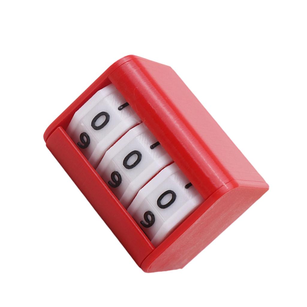 Portable Plastic Score Keeper with Easy To Read Display Durable Tabletop Game Counter for Board Games Sports Events