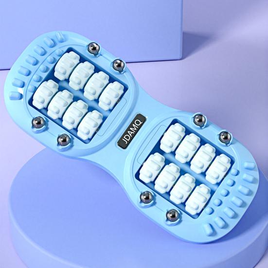 Rolo Massageador de Pés Acupressão Reflexologia Ferramenta para Alívio da Fascite Plantar Circulação Melhorada Ferramenta Portátil de Recuperação Muscular para Casa Escritório