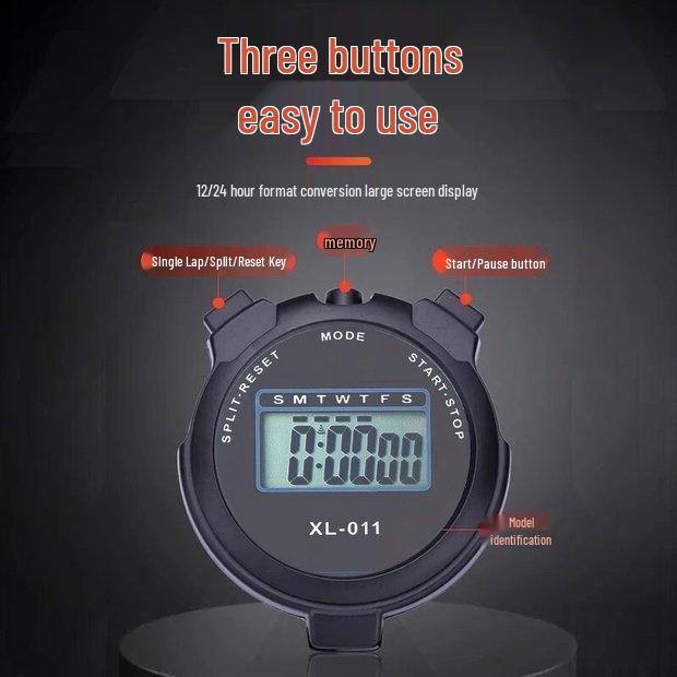 Newcomer Exclusive: Single Row Sports Stopwatch for Running Competitions