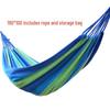 Myceyi Outdoor Striped Anti-rollover Hammock