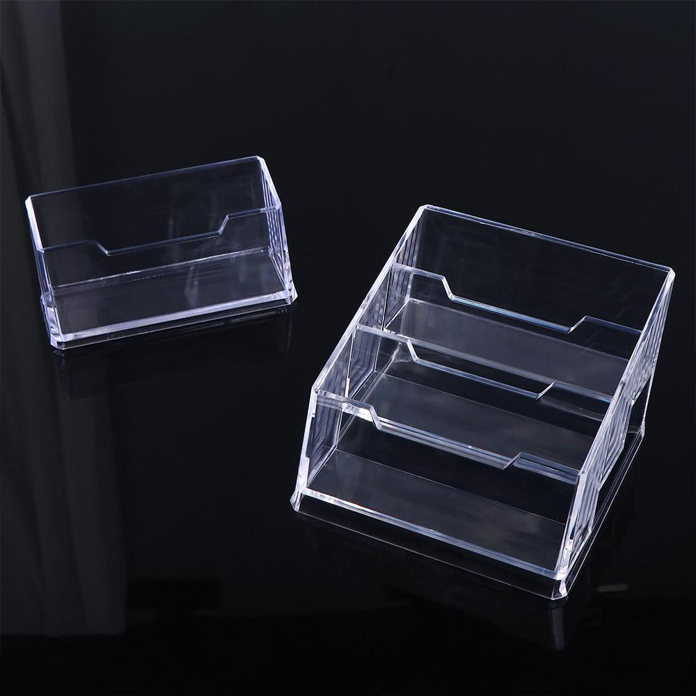Table Organizer Cards Display Stand Name Card Rack Business Card Container Card Display Shelf
