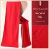 Bufanda Roja Personalizable para Celebración Anual de la Empresa con Impresión de Logo
