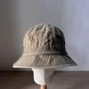 Bavlněný klobouk typu bucket s popruhem na bradu Nadměrný klobouk do slunce Bob Chapeau Šňůrka Panama Letní Rybářský Venkovní Ochrana proti UV Unisex Čepice