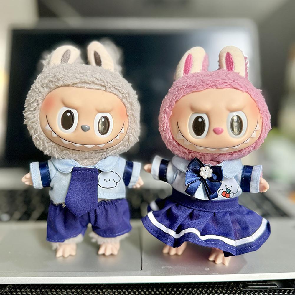 For Labubu Doll Clothes Fashion Clothes Doll Clothes Hoodies Dolls Accessories Cute Decoration Little Cloths