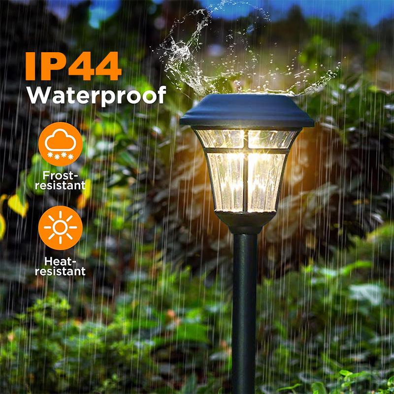 Solar Courtyard LED Ground Light Waterproof Outdoor Garden Decorative Pathway Lights for Patio Lawn Walkway Street