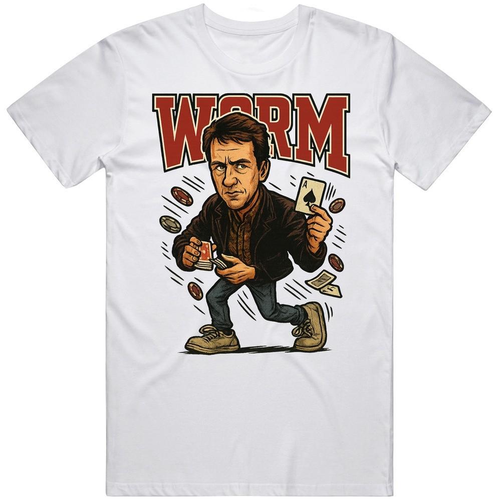Classic Cult Movie Rounders Worm Caricature Movie Fan T Shirt Unisex T-Shirt XXXL