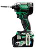 36V Impact Aggressive with Two Rechargeable and Charger Sold Driver, Green, Bluetooth, Batteries, Case, Separately, WH36DC(2XNS) [Limited
