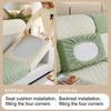 Winter Thick Plush Sofa Cover All Inclusive Anti Slip Detachable Washable Sofa Cover High Elasticity Furniture Protective Cover