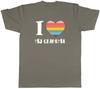 I Love my Grandma Rainbow Heart Unisexs TShirt Tee Gift Top