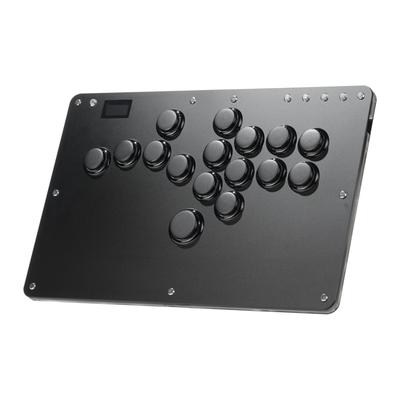 Leverless Arcade Wide Easy To R16 for No RGB Replaceable Rapid Fire Japanese Instruction Manual Included Controller, Knee-Stable, Ultra-Thin,