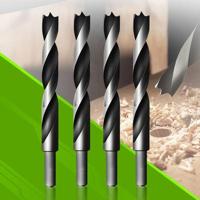Round Shank Countersunk Head Drill Bit Three-point Perforating Support Drill  Woodworking