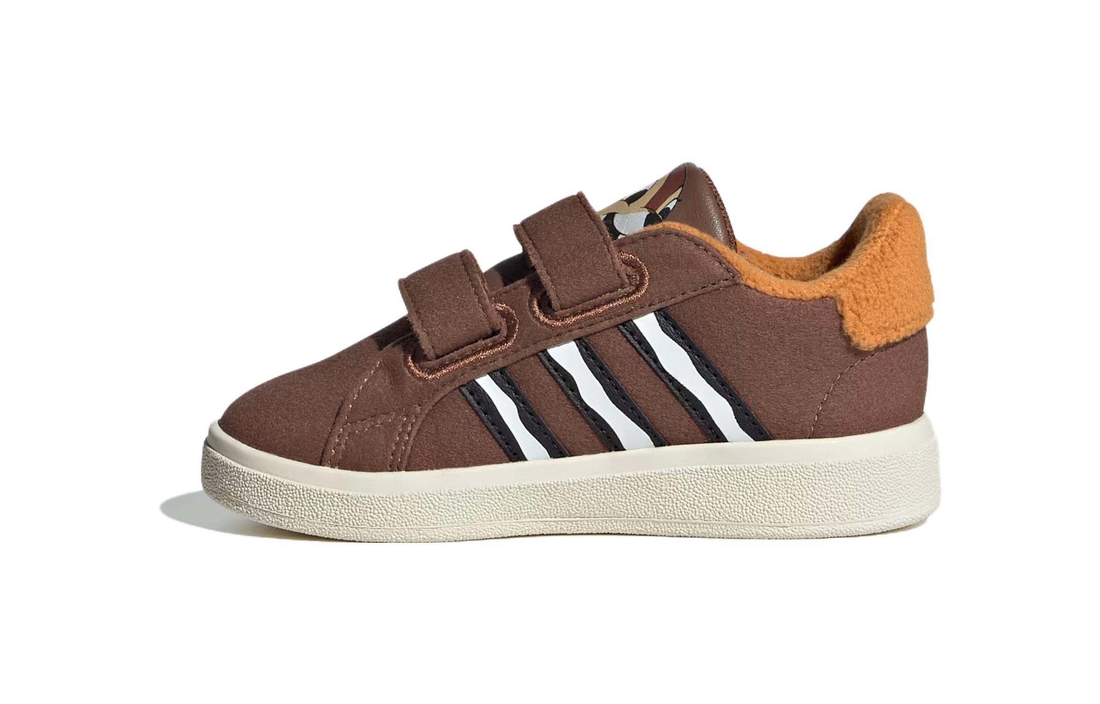 Adidas Grand Court Disney Chipmunks Preloved Brown Core Black Off White TD IG0452 25.5