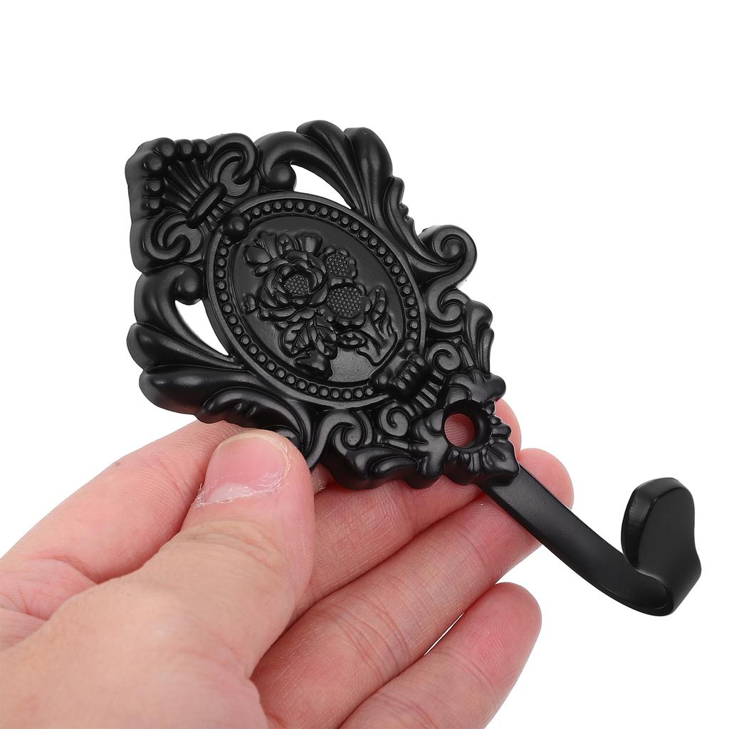 2pcs Zinc Alloy Curtain Holdbacks Vintage Wall Hooks For Curtains Drapery Side Holders Bathroom Towel Rack Hanging Hook