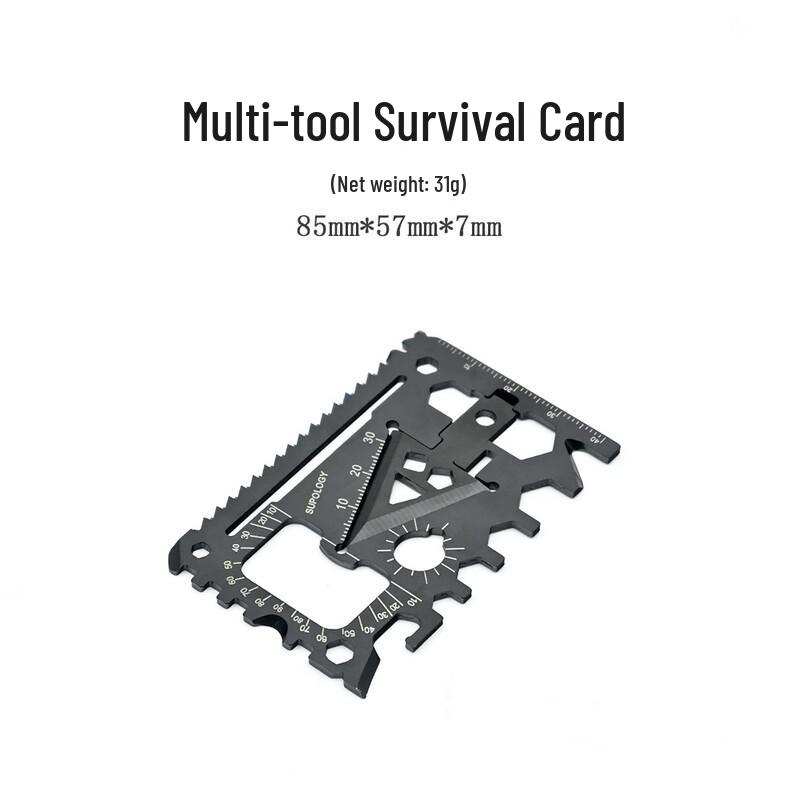Meng Pao 18-in-1 Survival Card Tool