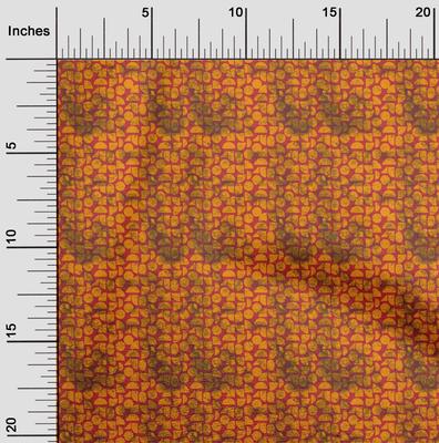 Baumwoll-Flex Roter Stoff Batik DIY Kleidung Quiltstoff Druckstoff Meterware 40 Zoll