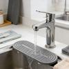 Water Absorbing Stone Tray for Sink Diatomite Quick Drying Stone Sink Tray for Kitchen Countertop Faucet