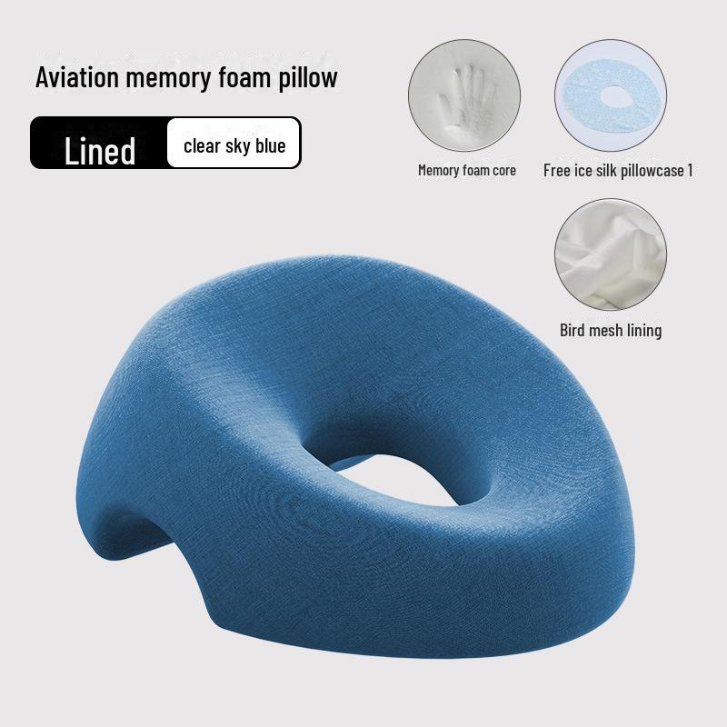 Memory Foam Beauty Salon Pillow for Massage and Relaxation with Face Hole