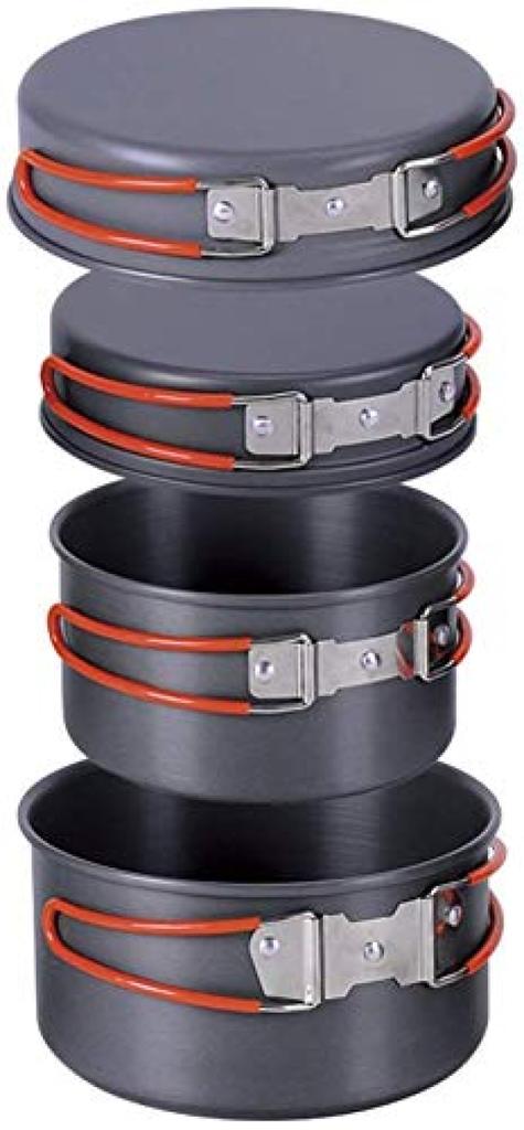 Sada hliníkových sporáků na pánve Solo Camping Outdoor Fire-Maple FMC-K7
