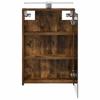 Bathroom Mirror Cabinet Smoked Oak 43 x 16 x 62.5 cm