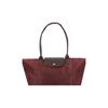Longchamp Le Pliage Brand Logo Design Nylon Tote Shopping Bag Handheld Shoulder Bag Large Women Tote Pomegranate 1899919P98