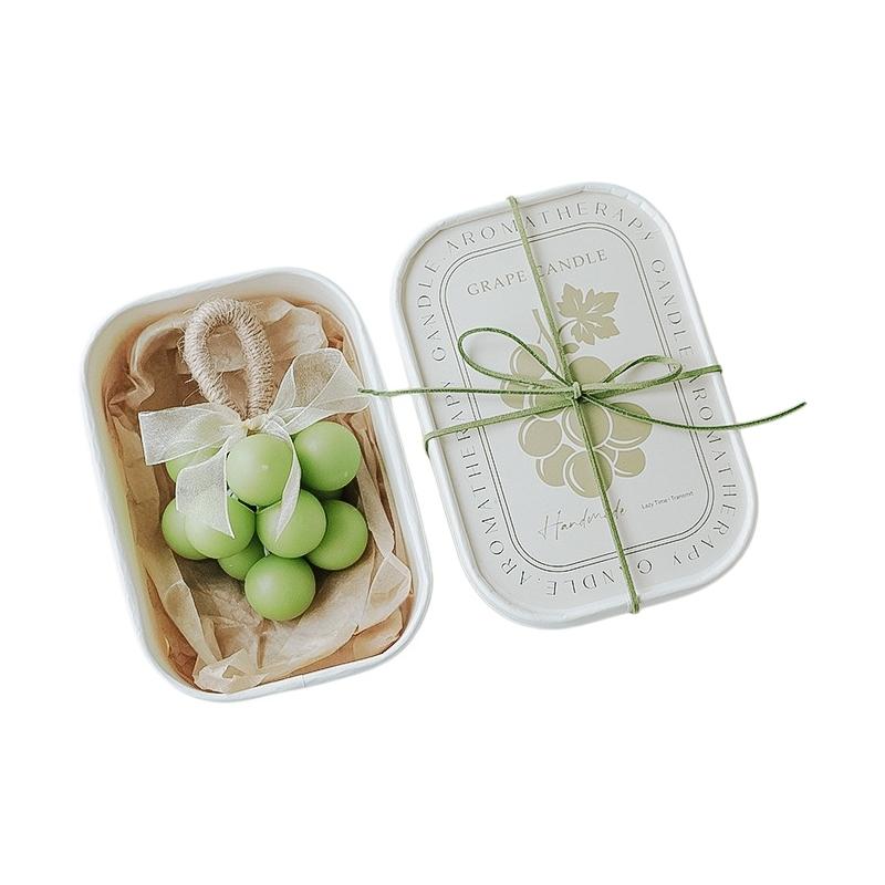 Luxury Creative Lifelike Handcrafted Fruit Food Candles Aesthetic Scented Aromatherapy Candles Home Decoration Graduation Diwali 12*8cm