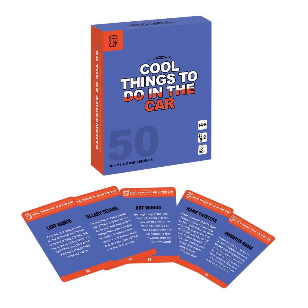 English Version Card Game for Cross-Border Casual Entertainment – Fun Tabletop Playing Cards