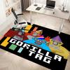 1pc Gorilla Tag Print Area Rug - Soft, Washable Non-Slip Indoor Mat, Living Room, Home Office Decorative Rug,Office Decorative