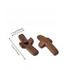 1PC Black Walnut Thumb Cross CNC American Solid Wood Handle Crossmy Wooden Cross