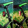 1 buc Lampă Spate Bicicletă Baterii AAA Vizibilitate Ridicată Lumină Roșie Lampă Spate Orizontală Sau Verticală Lămpi Accesorii Bicicletă MTB Șosea