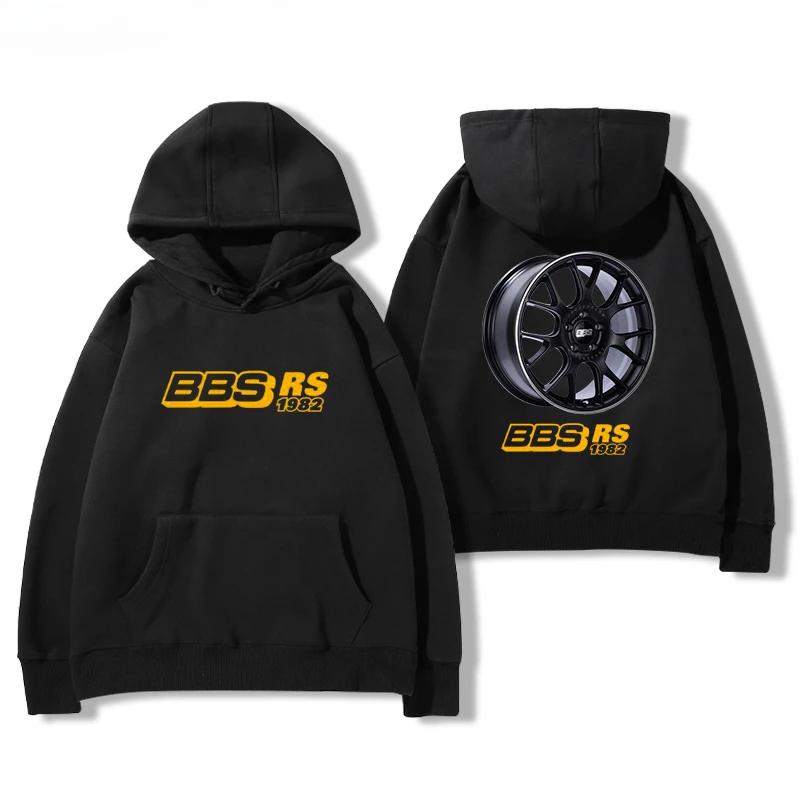 2025bbs Wheel Printed Hoodie Men's and Women's Car Modification Culture Four Seasons All Loose Casual Jacket Breathable Light