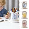 Neue PU-Leder-Brillenbox Weiches Futter Kratzfester Schutz-Brillenetui Tragbare Brillenhalter Schreibtische Schreibtisch-Organizer