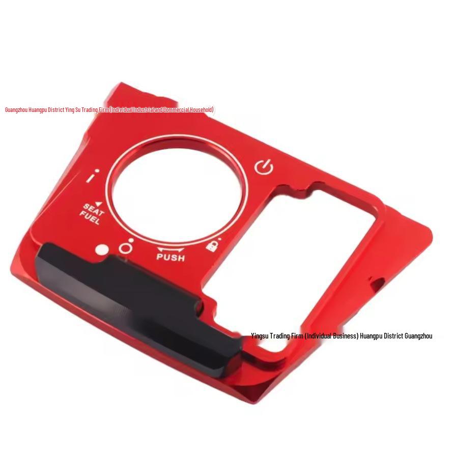Honda Forza 350/300 Electric Door Lock Cover - Aluminum Alloy Decorative Protector