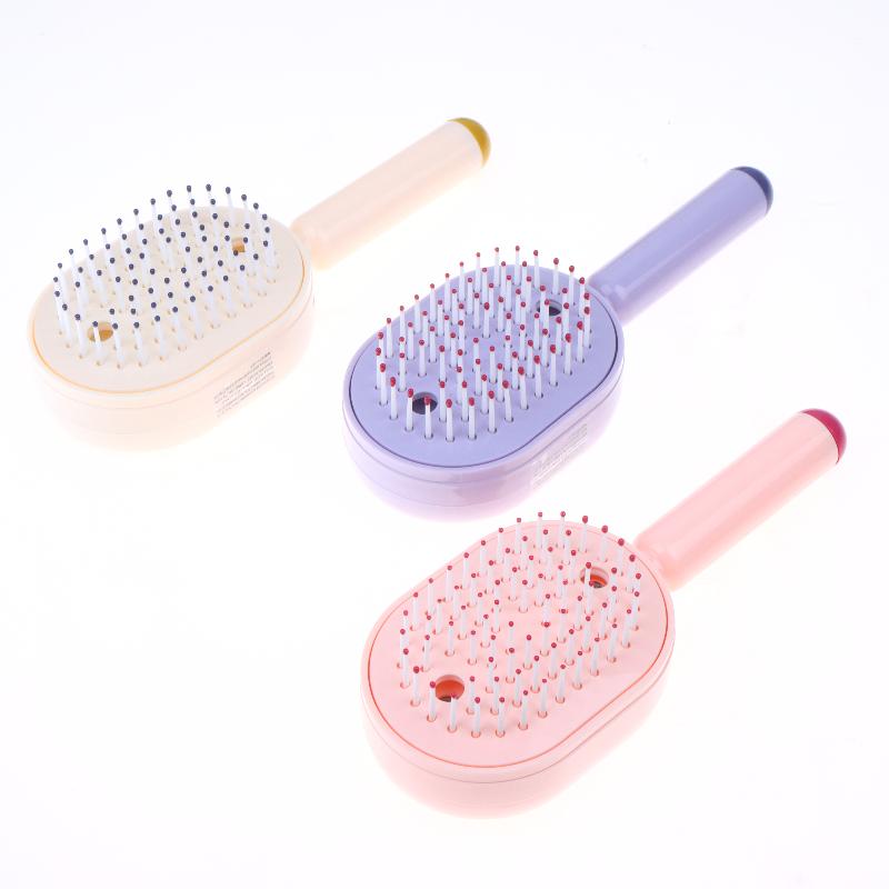 Hårplejespray Massagekam Vibrationshovedbundsmassage Hårbørste Hovedmassager Hårspray Forstøverbørste Hårolieapplikator