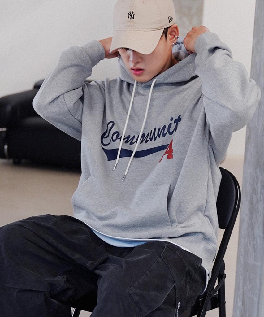 Community 54 Sweat Hoodie[Grey]