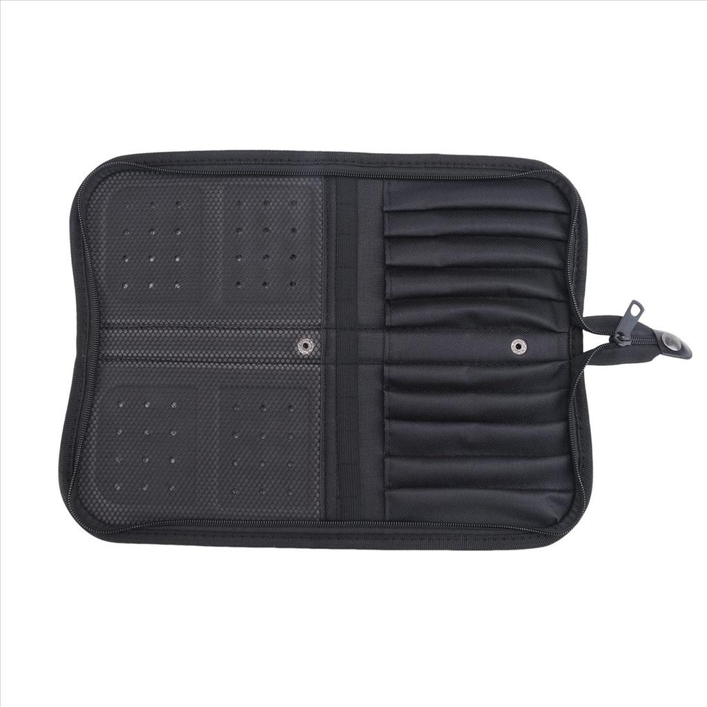 BHBL 38Cm Artist Paint Brush Holder Zippered Brush Case for Oil Acrylic Watercolor Brush Breathable Painting Kit