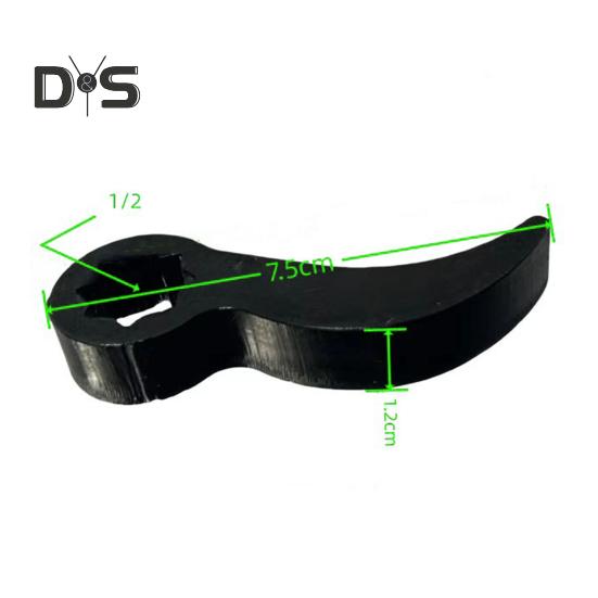 Tool Compact Adapter Head Pry Bar Wrench Adapter Heavy Duty Torque Tool 3/8" Drive Ratchet Accessory for Automotive Repairs