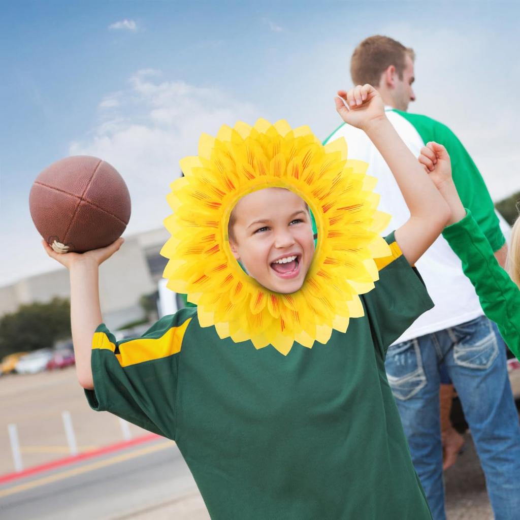 Sunflower Headgear Set for Cosplay Halloween Flower Headgear for Halloween Costumes and Parties [ifundom] Kids, Hat, Costume,