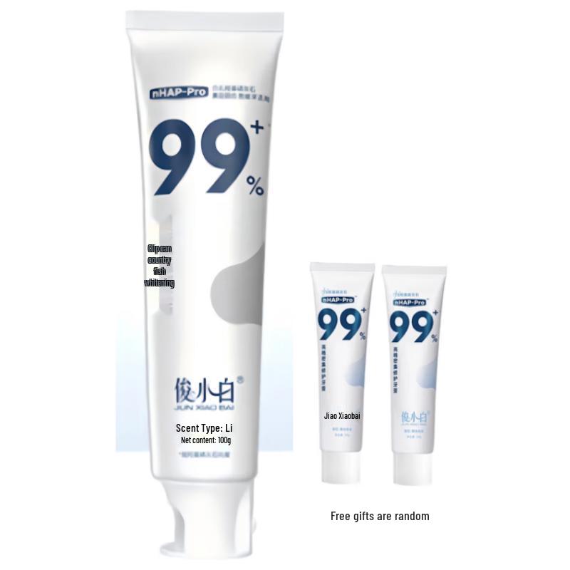 Jun Xiaobai Lianghao Whitening & Strengthening Toothpaste 100g+2x20g