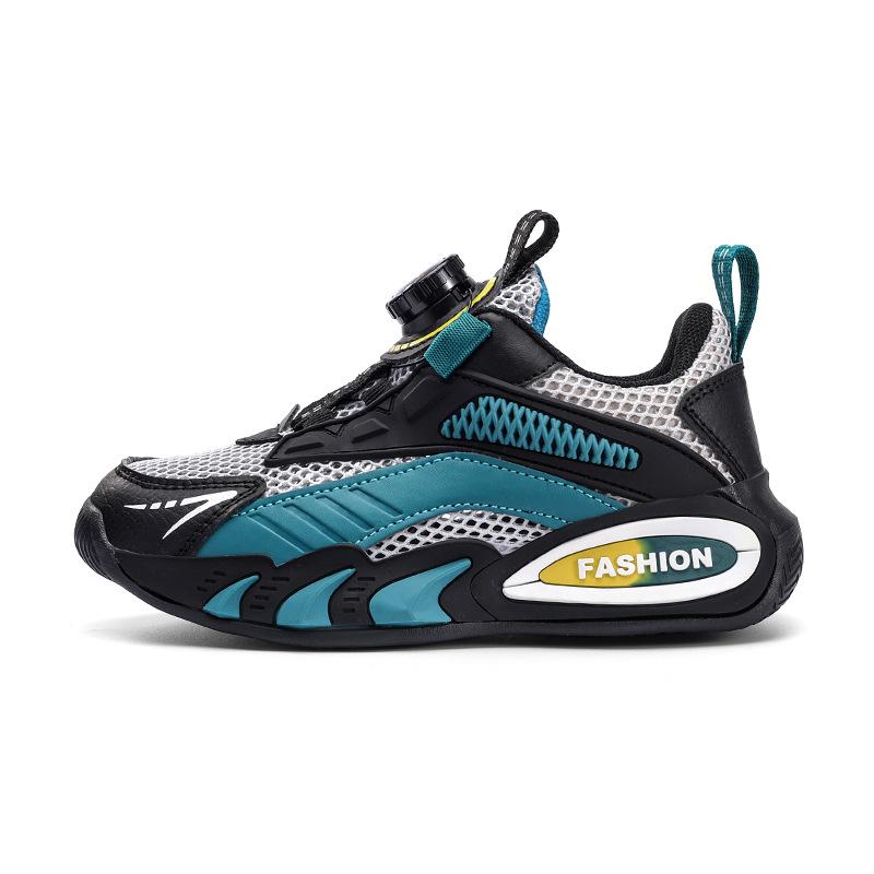 Classmates Boys 2025 Summer Hollow Single Mesh Breathable Middle and Older Boys Sports Shoes Elementary School Soft-soled Running Shoes