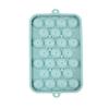 25-Hole Silicone Ice Cube Tray - Easy Release Round Ball Mold for Household Use