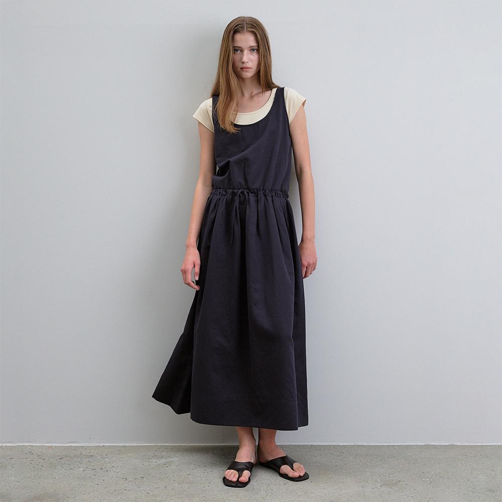 NOEUD Soft Hour Dress (Navy)
