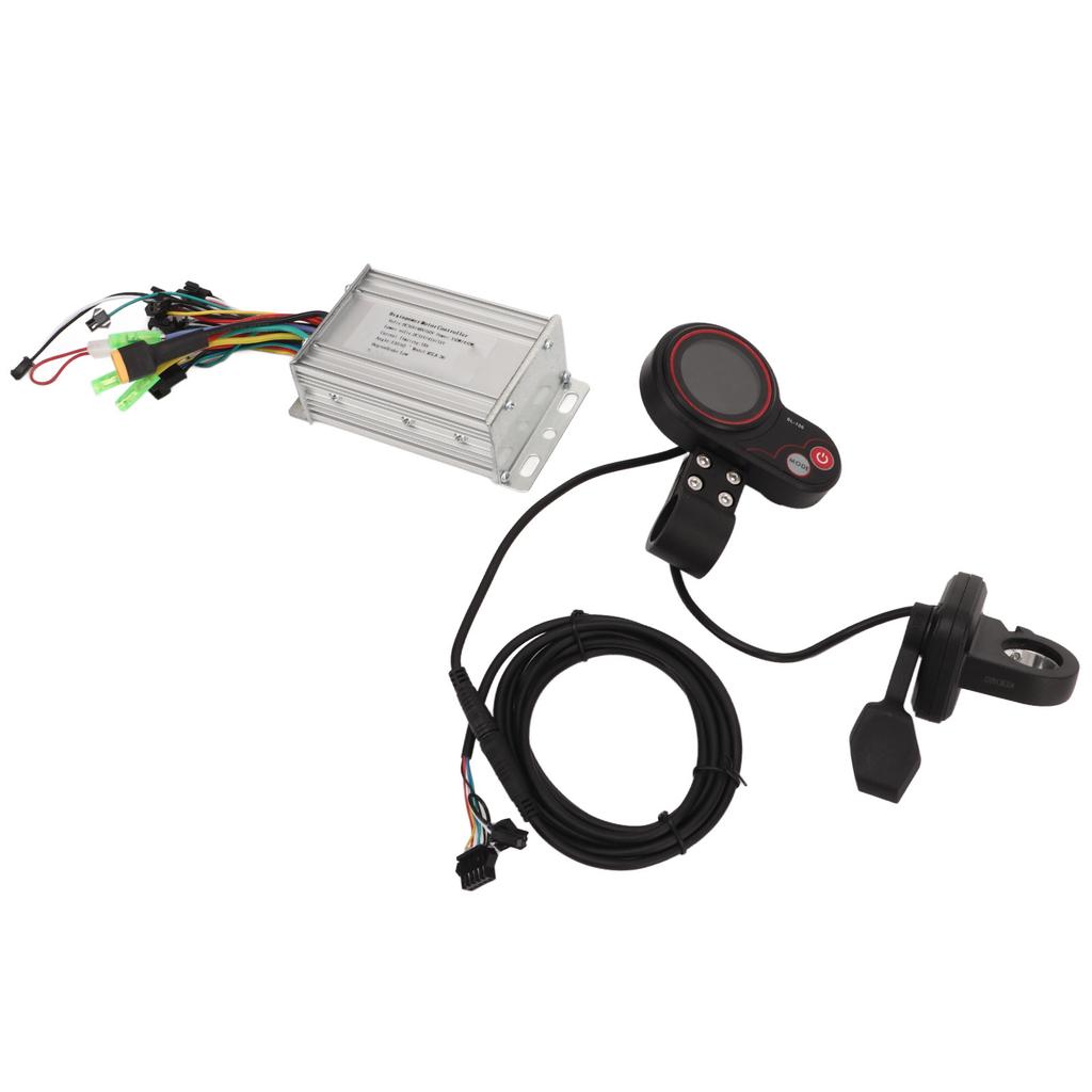 36V 48V 60V 350W 450W 18A Controler motor fără perii pentru bicicletă electrică SL100 B1 Panou LCD cu degetul mare