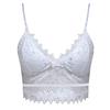 Women Plus Size Vest Crop Wireless Bra Lingerie Sexy V-Neck Underwear
