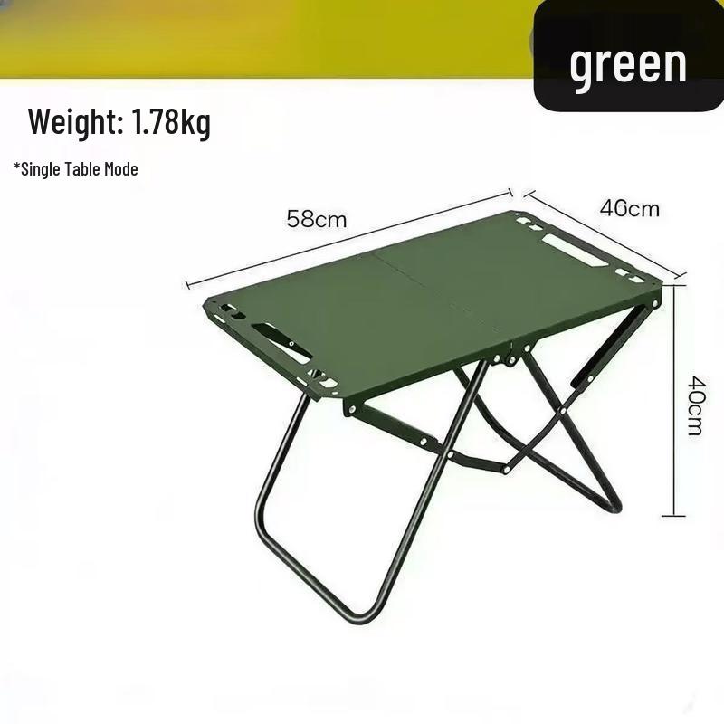 OIMG Outdoor Folding Tactical Camping Table
