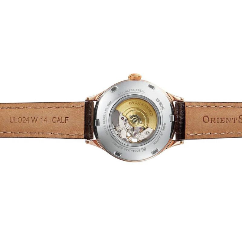 Orient Damen mechanische Golduhr RE-ND0003S00B