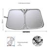 Silver-Coated UV-Protection Car Sunshade