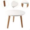Wood Plant Stand Small Desktop Stool Flower Pot Holder for Dining Room